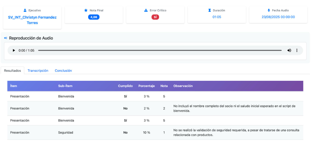 Auralytik Platform Dashboard